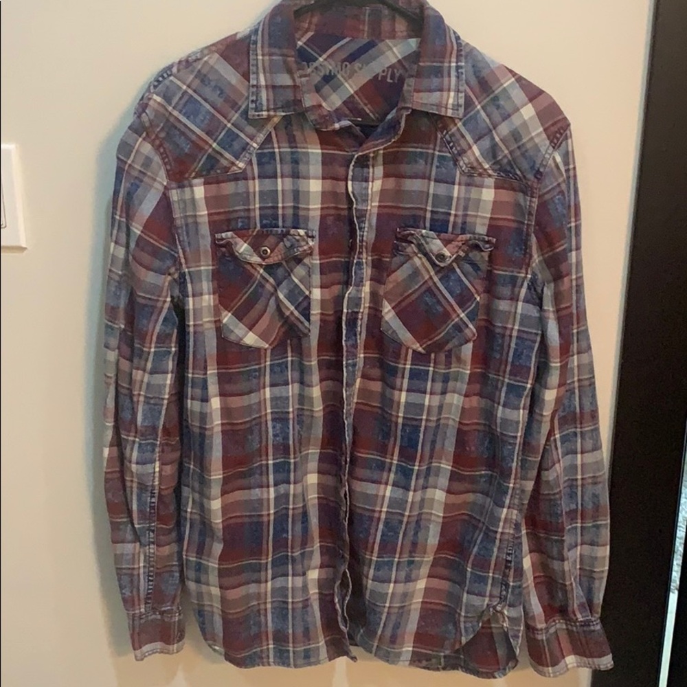 Long sleeve button down